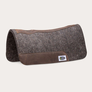 Cactus Saddlery - Felt Barrel Pads - 3/4 Gray